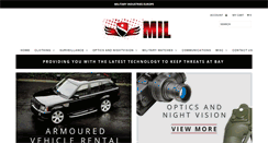 Desktop Screenshot of military-industries.com